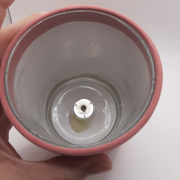 Pink Velvet PomPom Candle Jar - Charmed Aroma - Picture 4 of 6